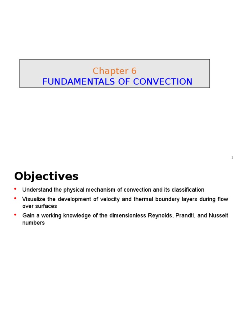 Fundamentals of Convection Explained | PDF | Fluid Dynamics | Boundary ...