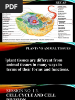 Session No. 1.3. Cell Cycle and Cell Division