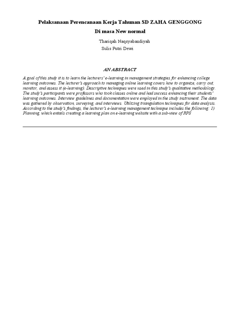 pelaksanaan-perencanaan-kerja-tahunan-sd-zaha-genggong-di-masa-new