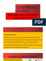 RESISTANCE & REVOLT PRESENTATION POWERPOINT