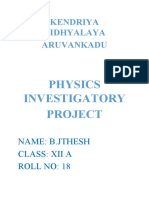 Completed Project Physics