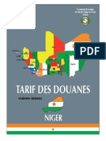 Tarif Niger SH 2022