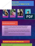 Evaluasi Dalam Pengembangan Kurikulum