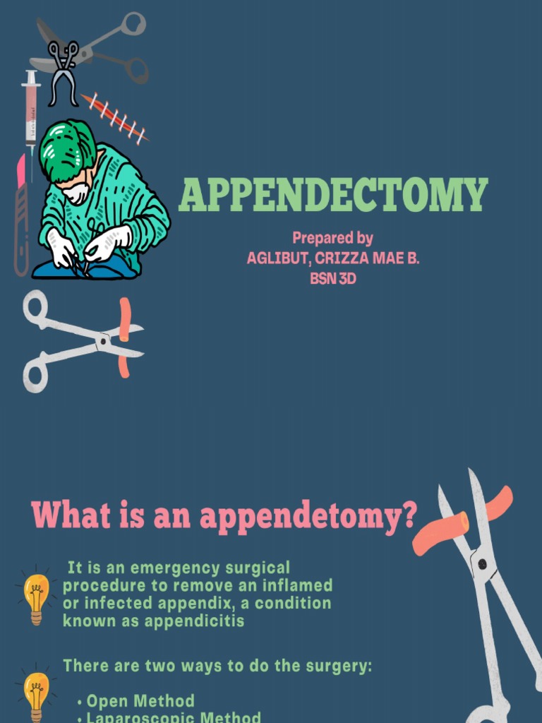 Appendectomy Pdf