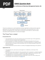 DBMS Answer Key