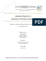 AnalChemLab Calibration of Volumetric Glassware