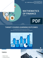 5 Mathematics of Finance1