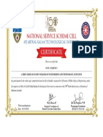 Anjana C Certificate