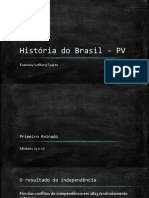 Hist Brasil PV Primeiro Reinado