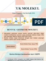 KFD Bentuk Molekul