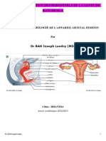 Anatomie de L'appareil Genital Feminin
