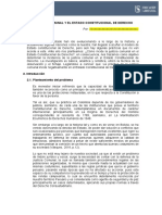 La Justicia Comunal y El Estado Constitucional de Derecho