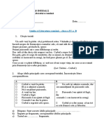 18 Test de Evaluare Finala