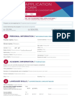 GGE INTER Application Form