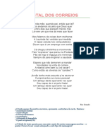 Carta de família sobre notícias e saudade