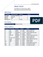 Schneider MODBUS TCP IP