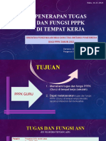 Penerapan Tugas Dan Fungsi PPPK