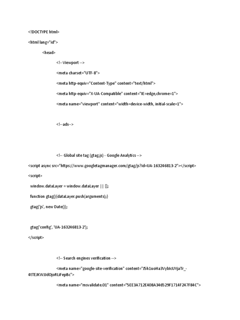 Sourcecodewebsitejualanonlinewa HTML | PDF