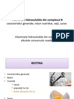 Vitamine Hidrosolubile