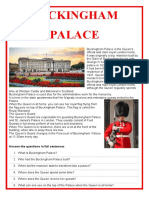 Easy Reading Buckingham Palace Oneonone Activities Reading Comprehension Exercise - 140778