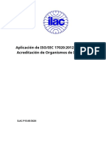 ILAC P15 Español