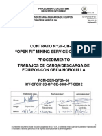 ICV-GFCH183-OP-CE-0000-PT-00012 PROCEDIMIENTO TRABAJOS DE CARGA Y DESCARGA DE EQUIPOS CON GRÚA HORQUILLA Rev.0