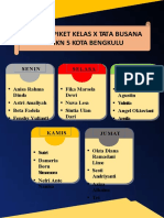 Jadwal Piket Astri