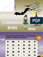 Kovy A Nekovy - Úlohy