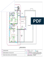 Terrace Floor - Electrical Layout With Furniture