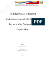 The Effectiveness of Jackfruit Artocarpus Heterophyllus Peel S Sap As A Main Component For Organic