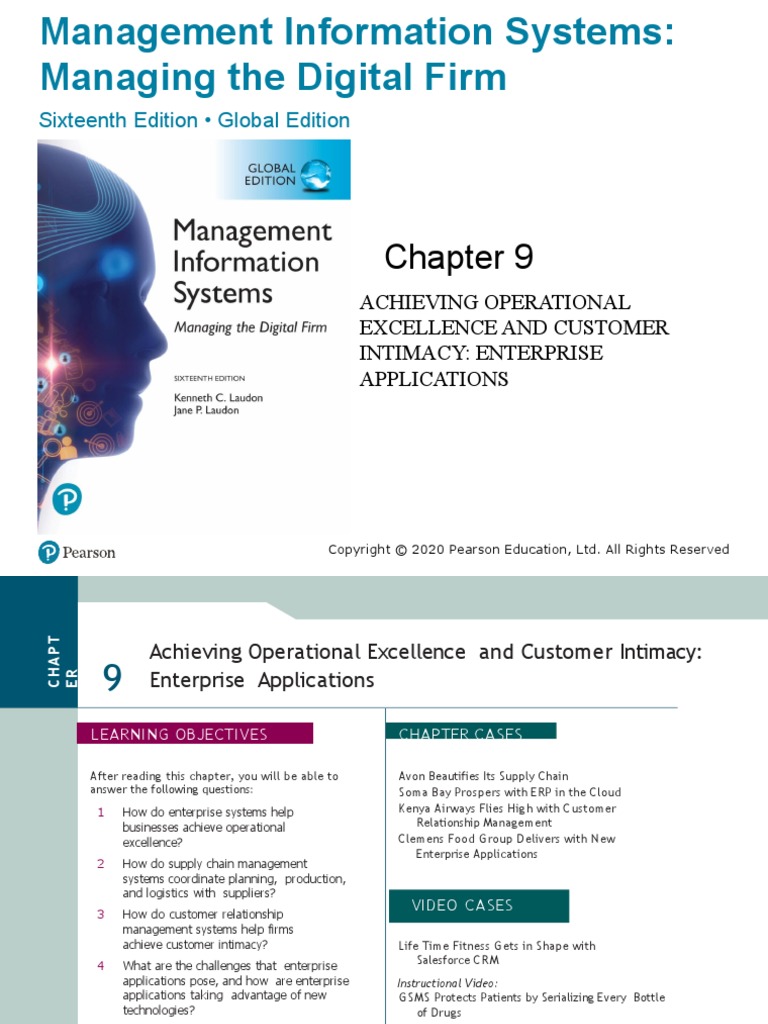 Mis 09 | PDF | Customer Relationship Management | Supply Chain