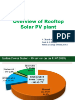 Overview of Rooftop Solar PV Plant-ACMR