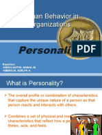 Human Behavior and Organizational Personality