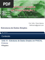 Aula 04 - PROG.I (prof. MSc. Flávio Barros) v1