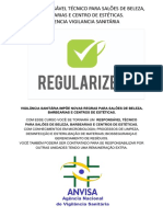 Apresentação Curso Responsável Técnico Vigilancia Sanitária - Alexandre Rodrigo Vieira