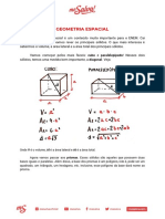 Resumo Geometria ESPACIAL