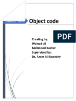 Definition of Object Code