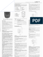 UNI-T Palm Size Digital Multimeter UT33 Series