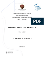 Lenguaje - I - Material de Estudio 1 Año 2019