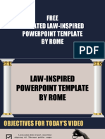 Law PPT Template by Rome