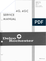 1964 Rochester 4G Manual