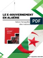 Le E-gouvernement en Algérie - Enquete de l'Onu 2022