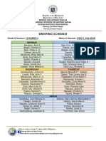 Sweeping Schedule 2022-2023