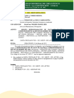 Informe Nº022-Solicitud Reprogramacion de Proyecto Betania