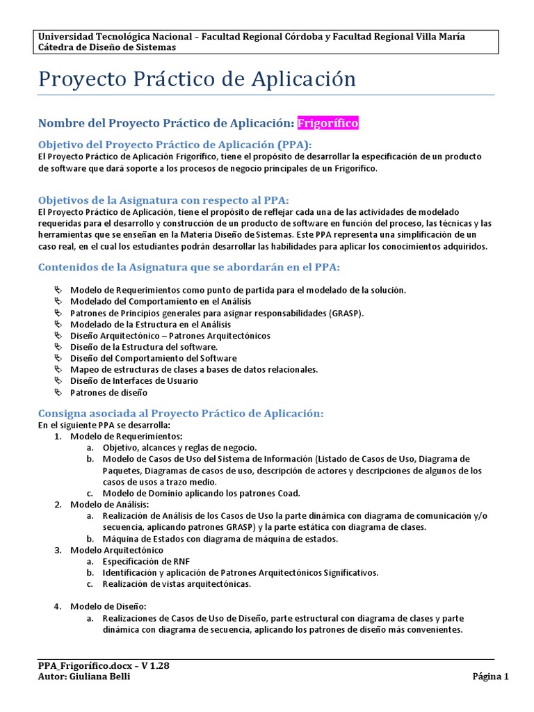 PPA Frigorífico | PDF | Software | Caso de uso