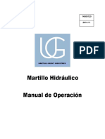 Martillo UG Operación & Mantenimiento Full (Spanish)