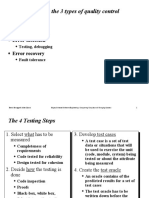 Review: What Are The 3 Types of Quality Control Techniques?: Error Prevention Error Detection Error Recovery