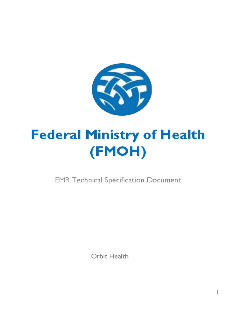 EMR-Technical Specification Document Draft 0 | PDF | Electronic Health ...