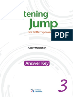 Listening Jump 3 Answer Key