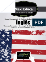 Apostila Inglês ESPCEX - (MaxiEduca)